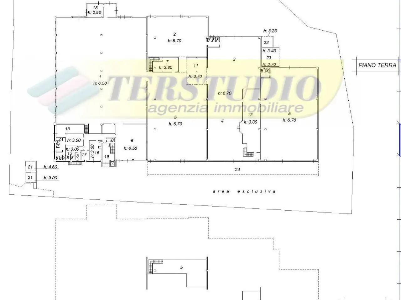 Capannone in Via della Fisica Snc, Agrate Brianza, {3} - Planimetria 1