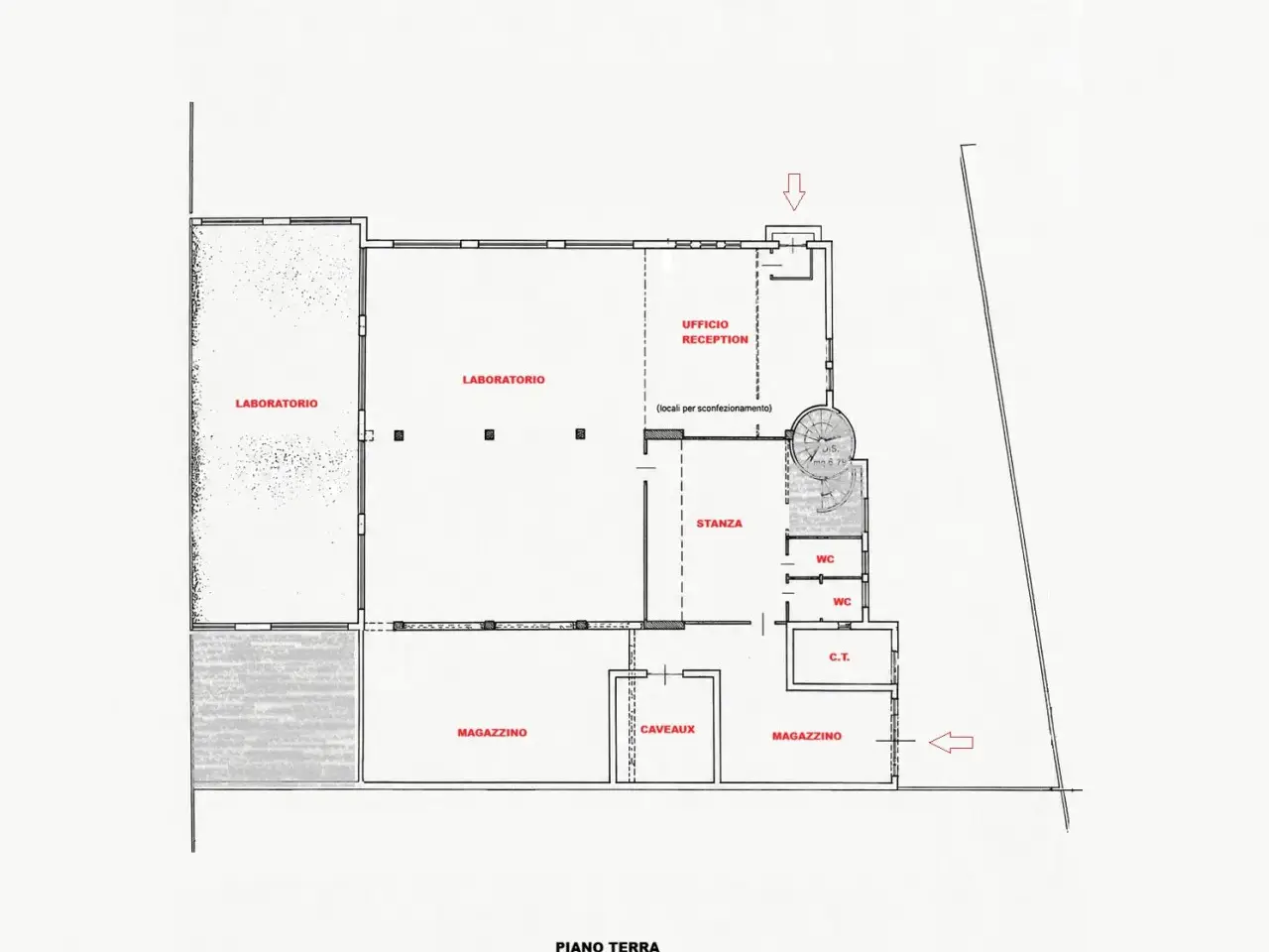 Laboratorio in Via Linate, Caldogno, {3} - Planimetria 1