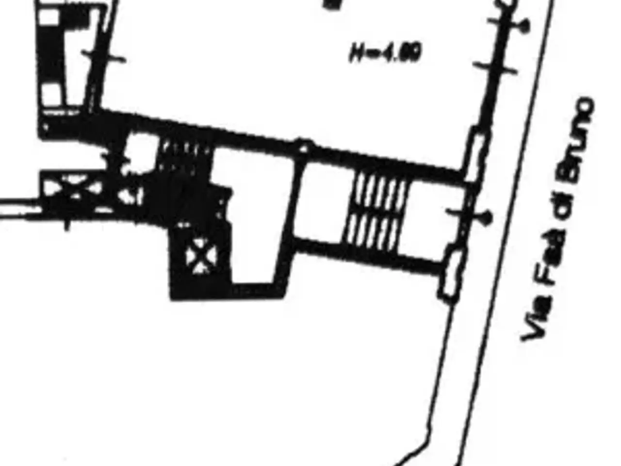 Negozio in Via Emilio Faà di Bruno 31, Alessandria, {3} - Planimetria 1