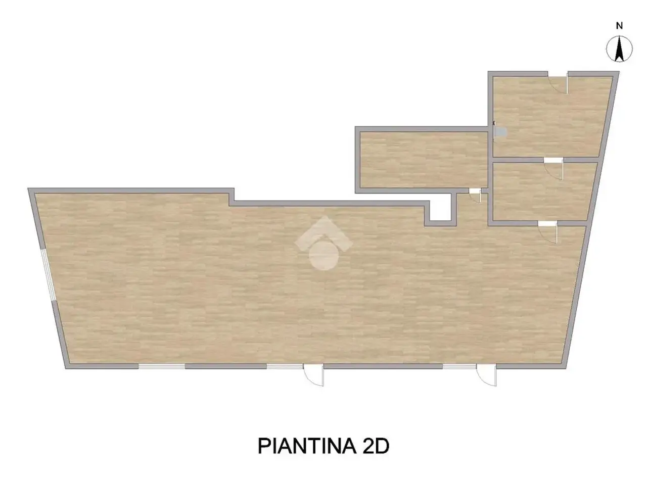 Palazzina commerciale in Via Vincenzo Capirola 8, Leno, {3} - Planimetria 1
