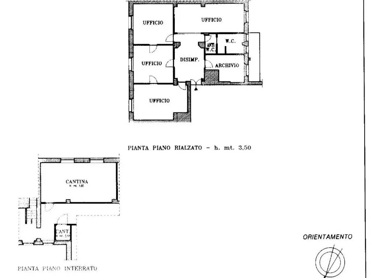 Ufficio in Corso Dante 82, Asti, {3} - Planimetria 1