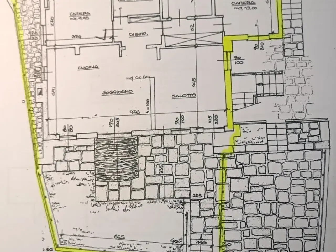 Trilocale in vendita, Frazione Bessen Alto 15, Sauze di Cesana - Planimetria 1