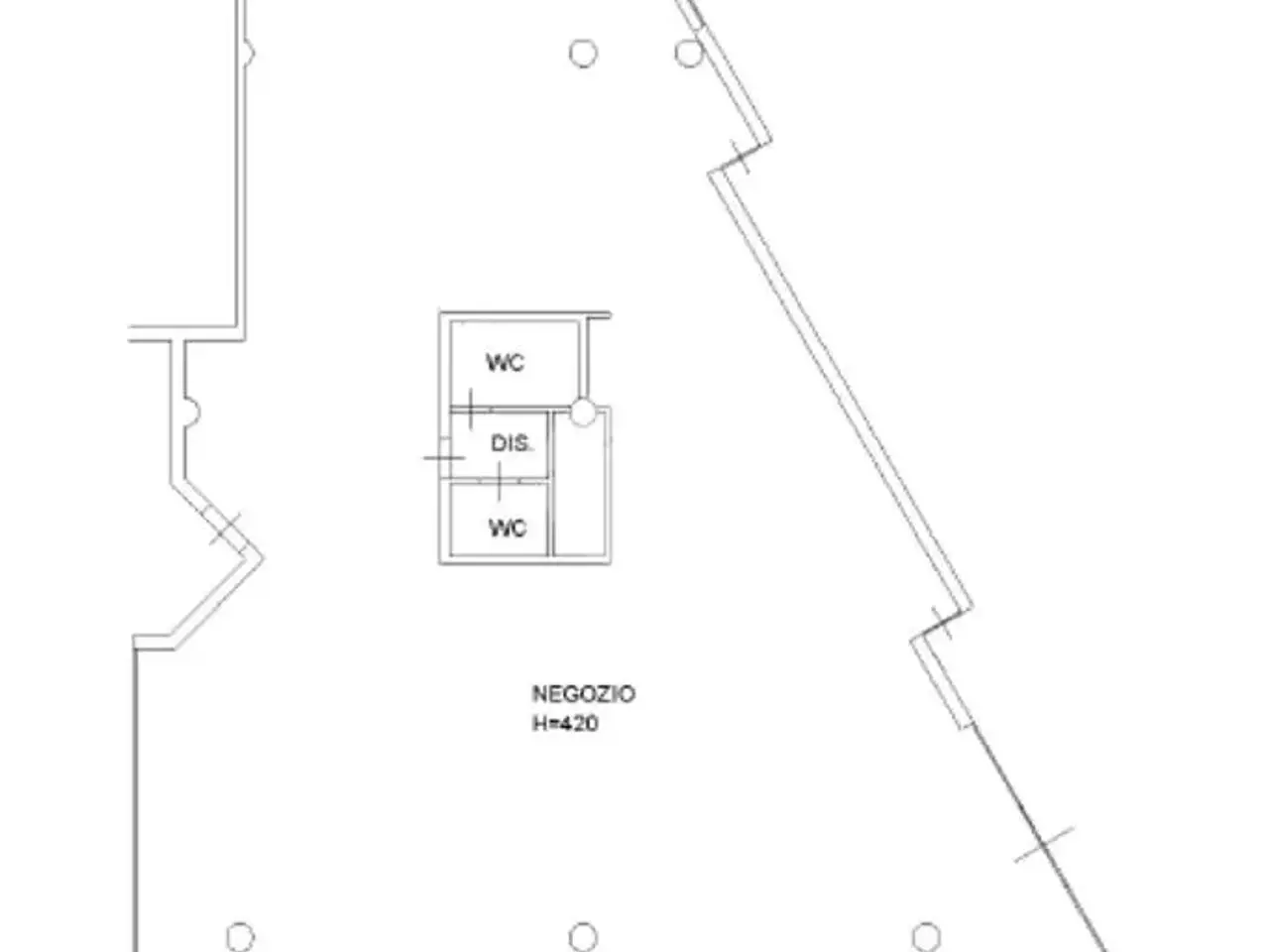 Negozio in Via Padana Superiore 108, Mazzano, {3} - Planimetria 1