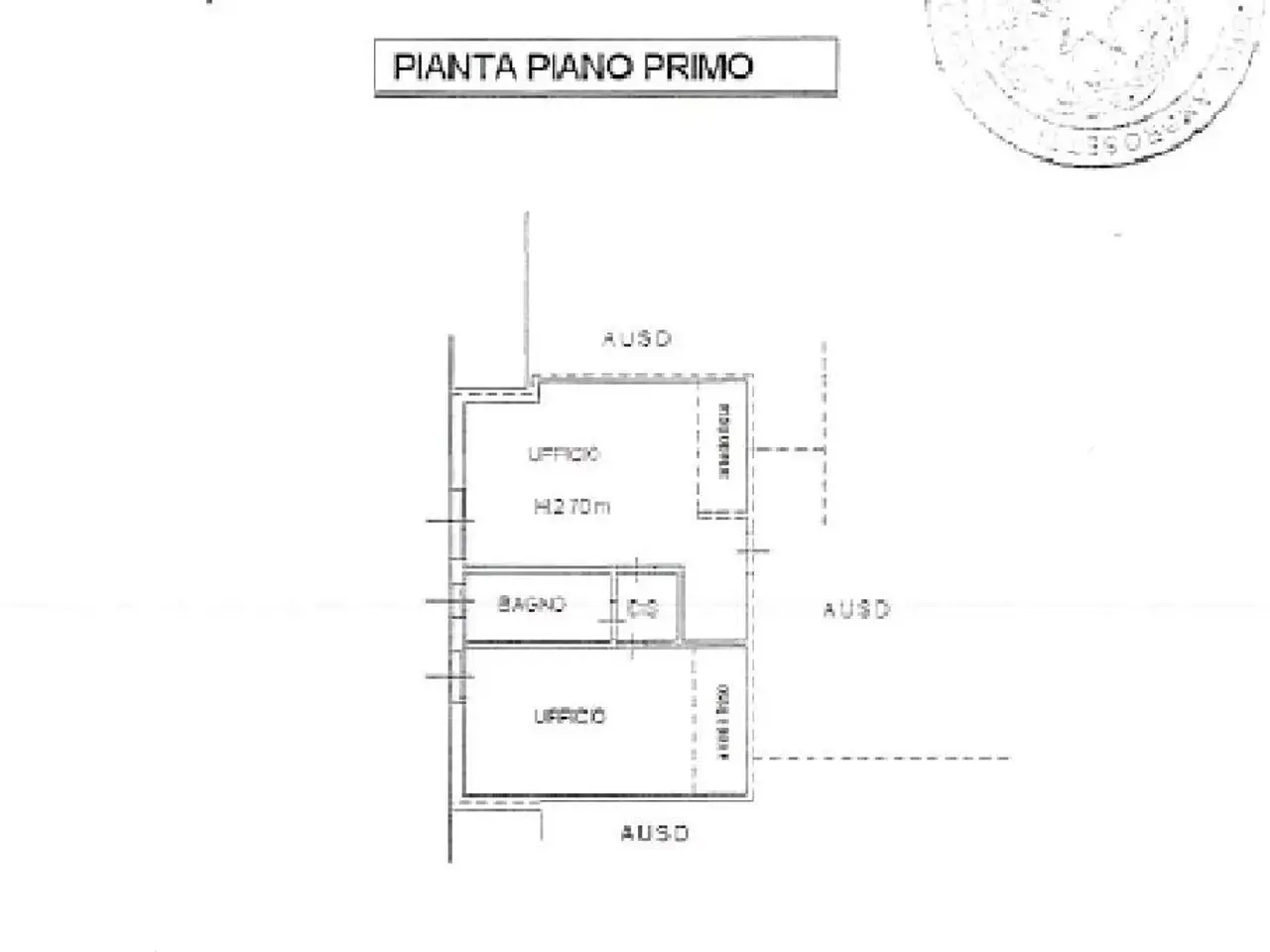 Ufficio in Via Cerese 1, Capriolo, {3} - Planimetria 1
