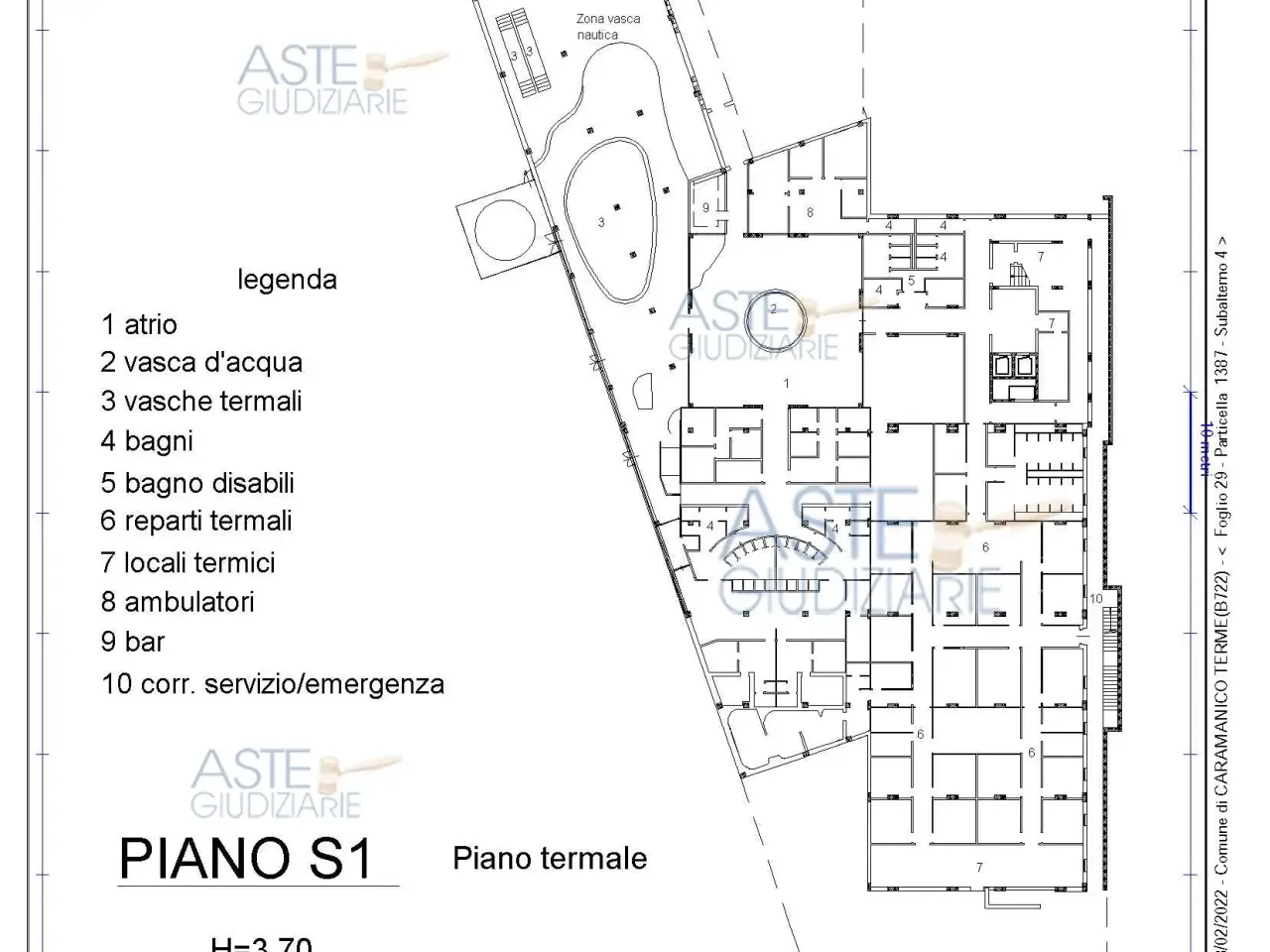 Fabbricato misto in Località Santa Croce, Caramanico Terme, {3} - Planimetria 1