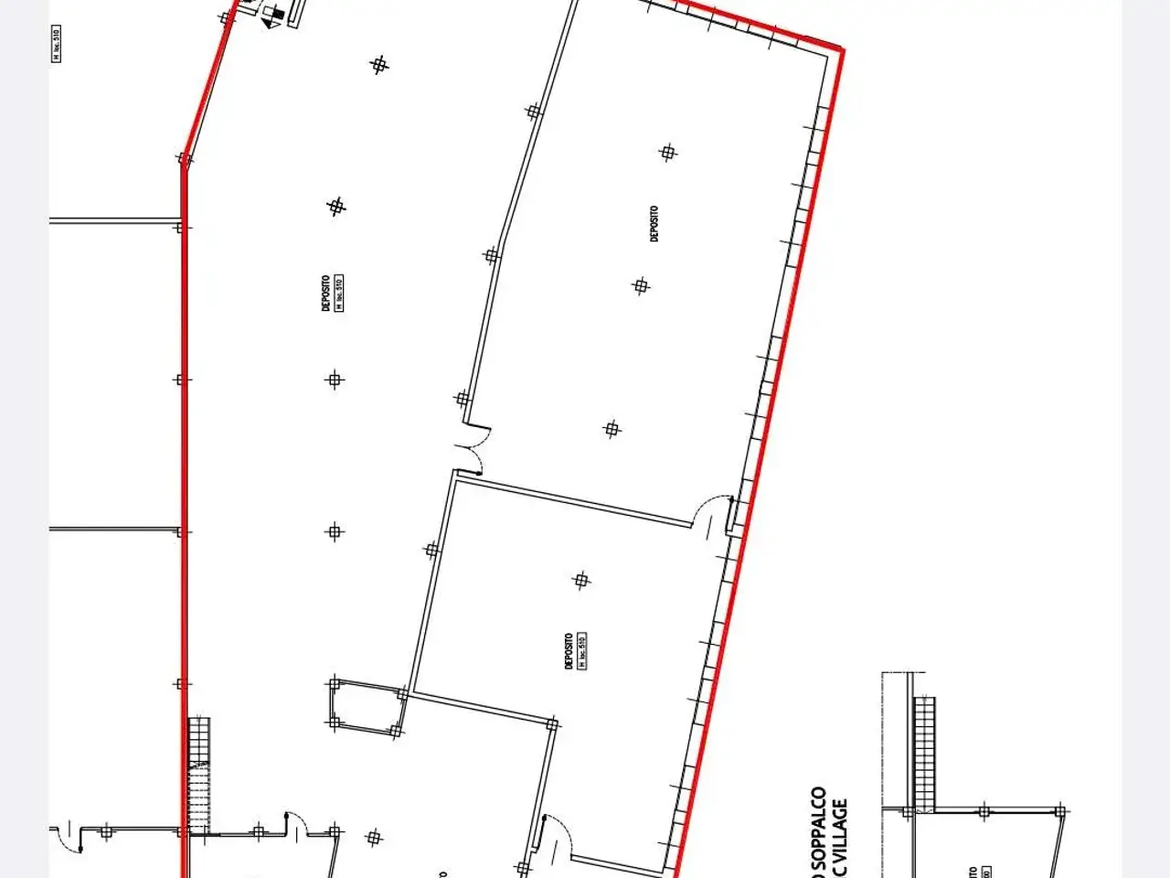 Magazzino in Corso Vigevano, Torino, {3} - Planimetria 1