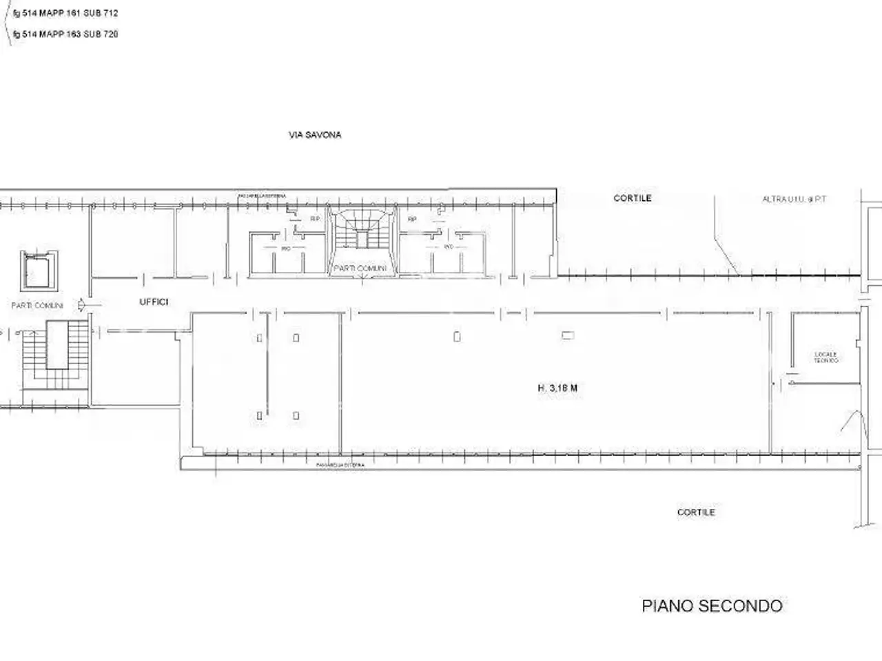 Ufficio in Via Savona 127, Milano, {3} - Planimetria 1