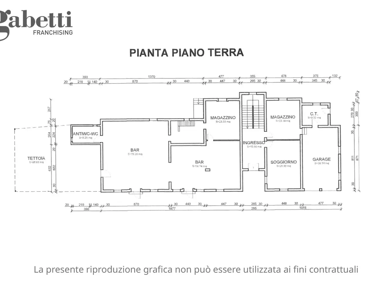 Palazzina commerciale in Via Rivago 15, Portogruaro, {3} - Planimetria 1