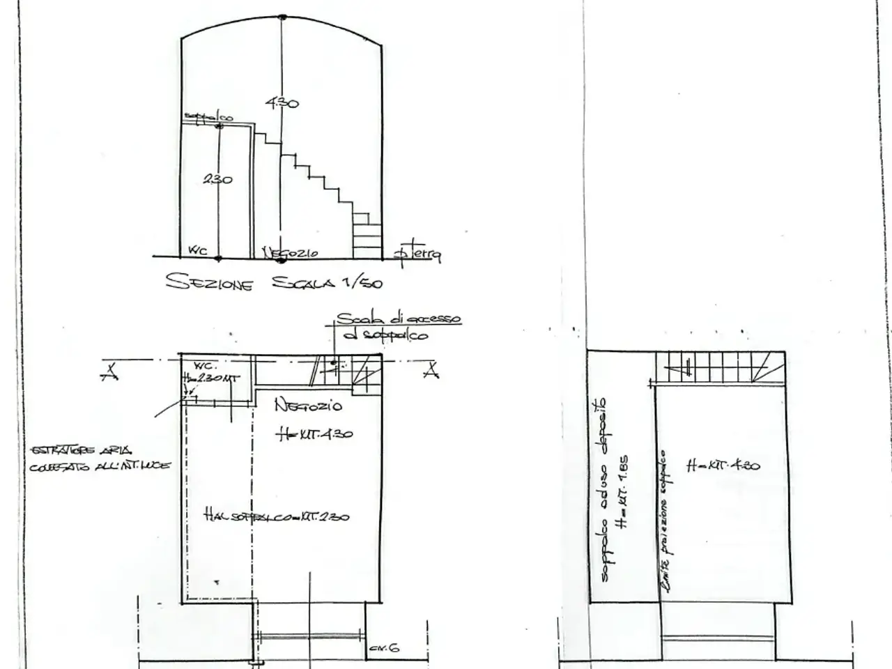 Negozio in Via Marcantonio Colonna, Roma, {3} - Planimetria 1