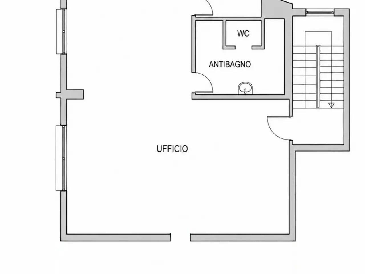 Ufficio in Via Venezia, Padova, {3} - Planimetria 1