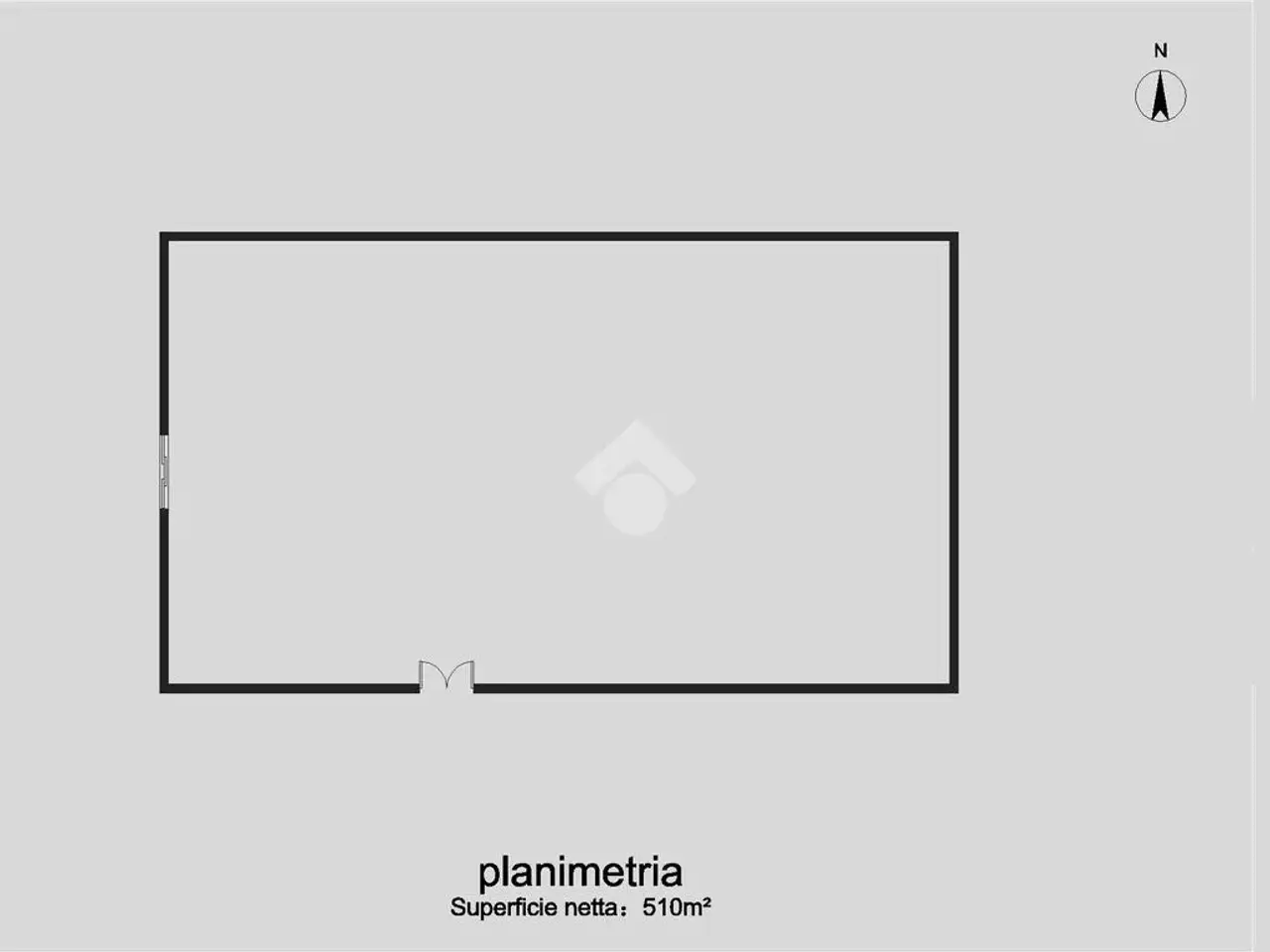 Capannone in Via Roma 1, San Pietro In Gu, {3} - Planimetria 1