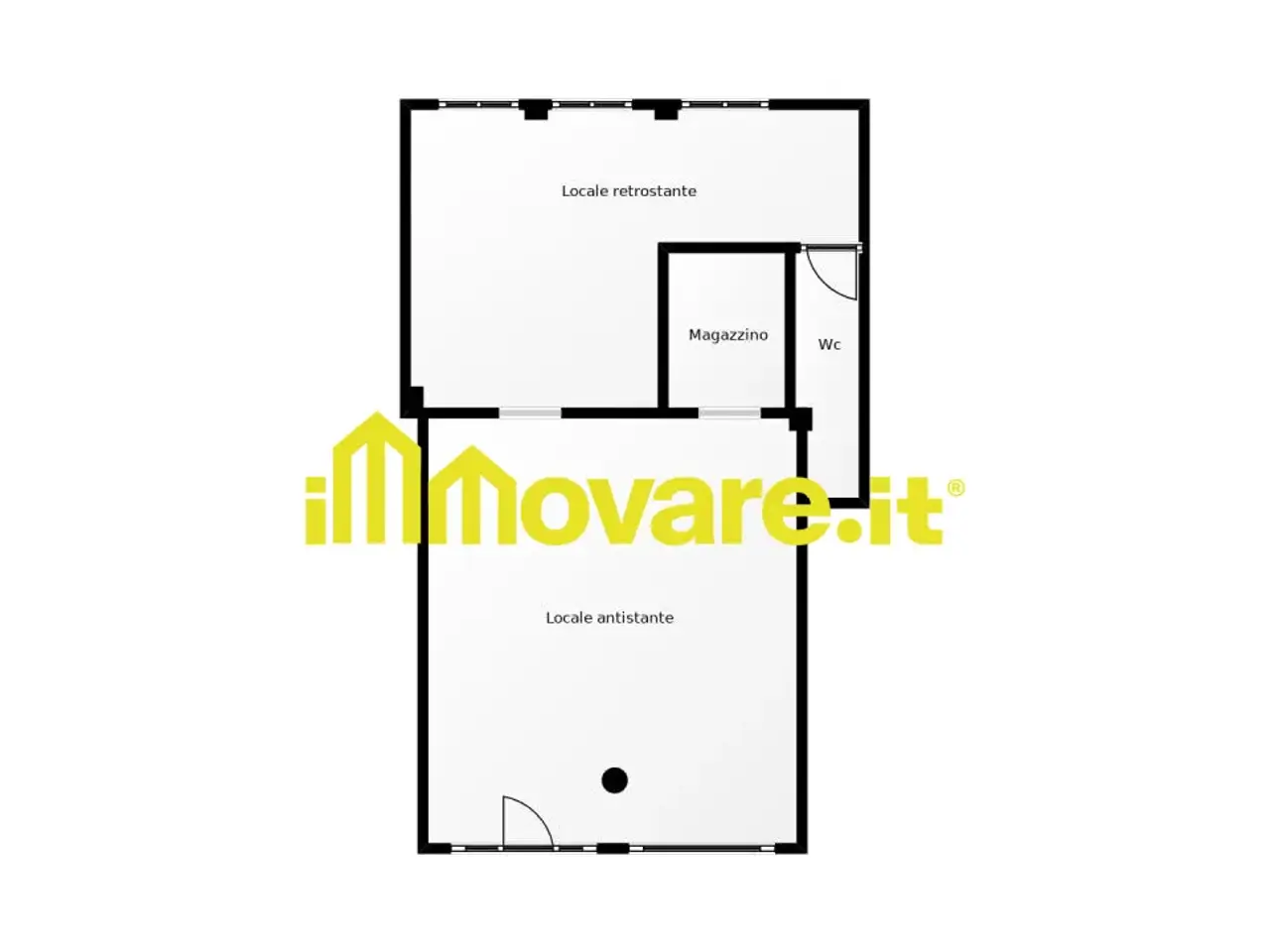 Negozio in Via Piero Gobetti, Adelfia, {3} - Planimetria 1