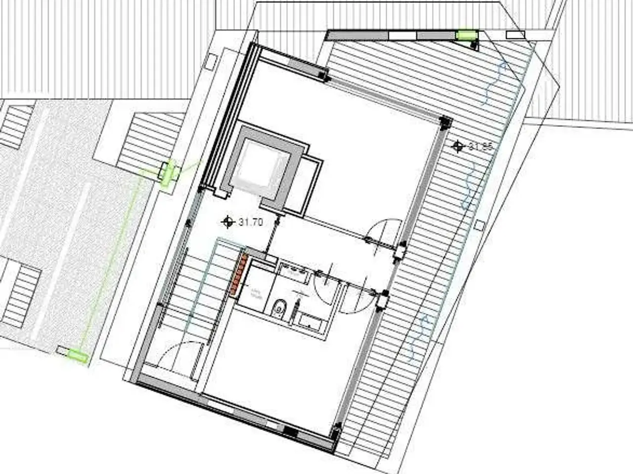 Ufficio in Via Giulianova 1, Milano, {3} - Planimetria 1