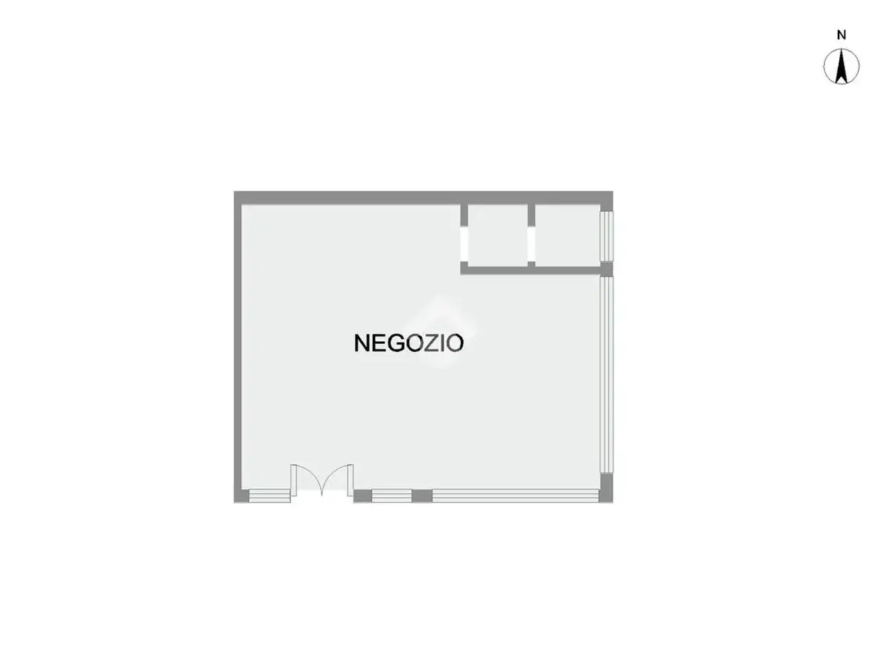 Negozio in Via Pietro Pinton 80, Padova, {3} - Planimetria 1