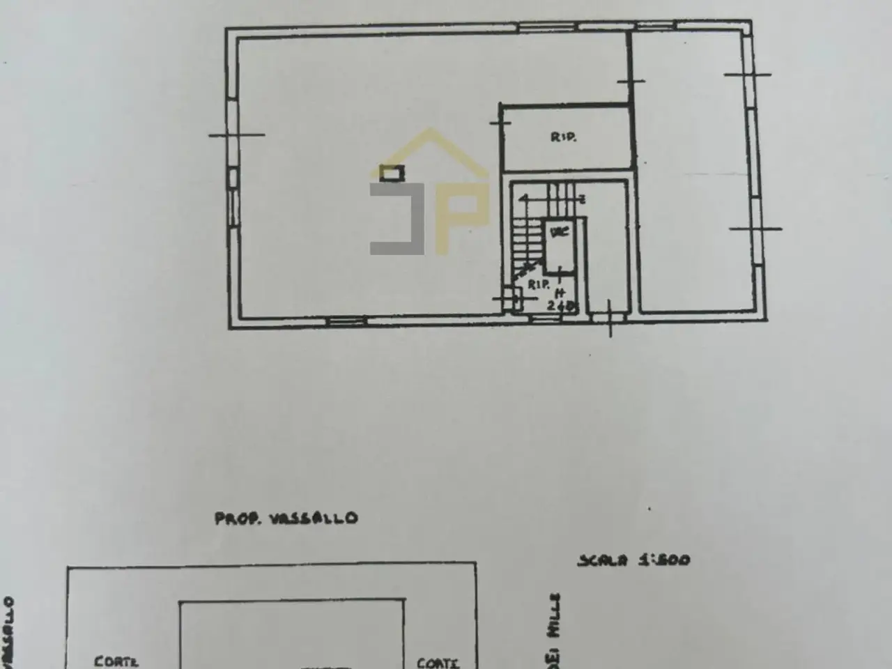 Magazzino in Corso dei Mille 895, Palermo, {3} - Planimetria 1