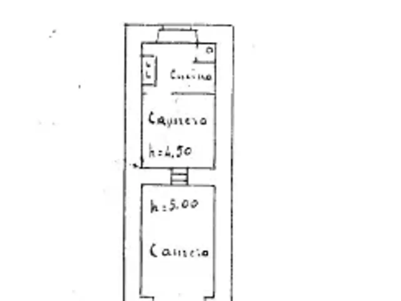 Negozio in Via Giovanni Merliani, Napoli, {3} - Planimetria 1