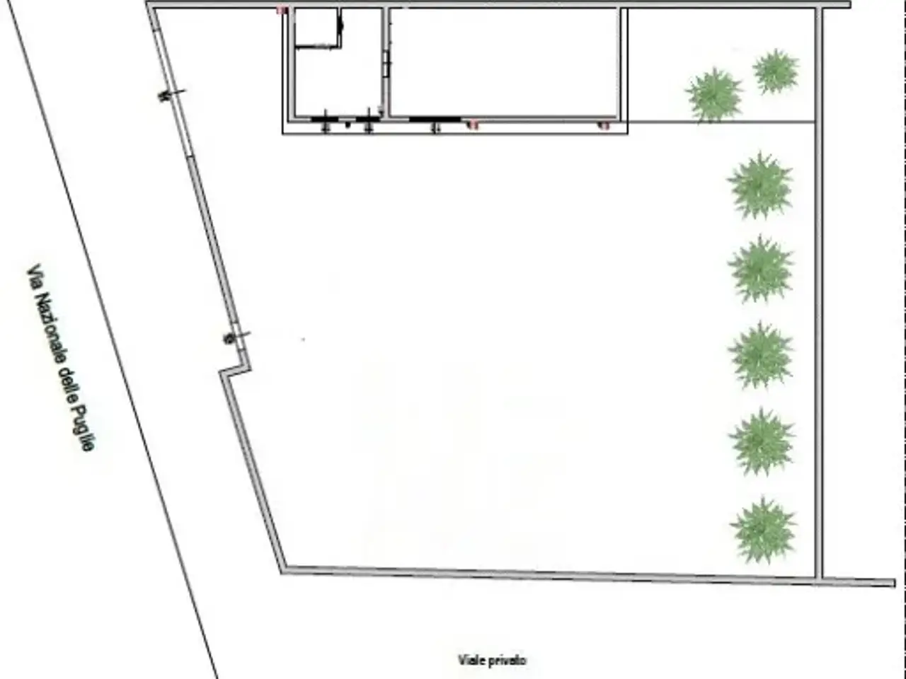 Negozio in Via Nazionale delle Puglie, Comiziano, {3} - Planimetria 1