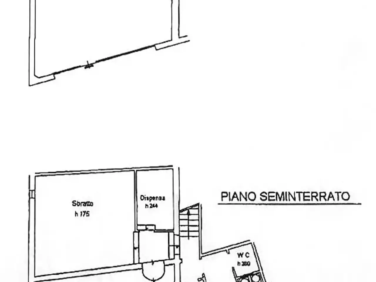 Bar in Via della Villa Demidoff, Firenze, {3} - Planimetria 1