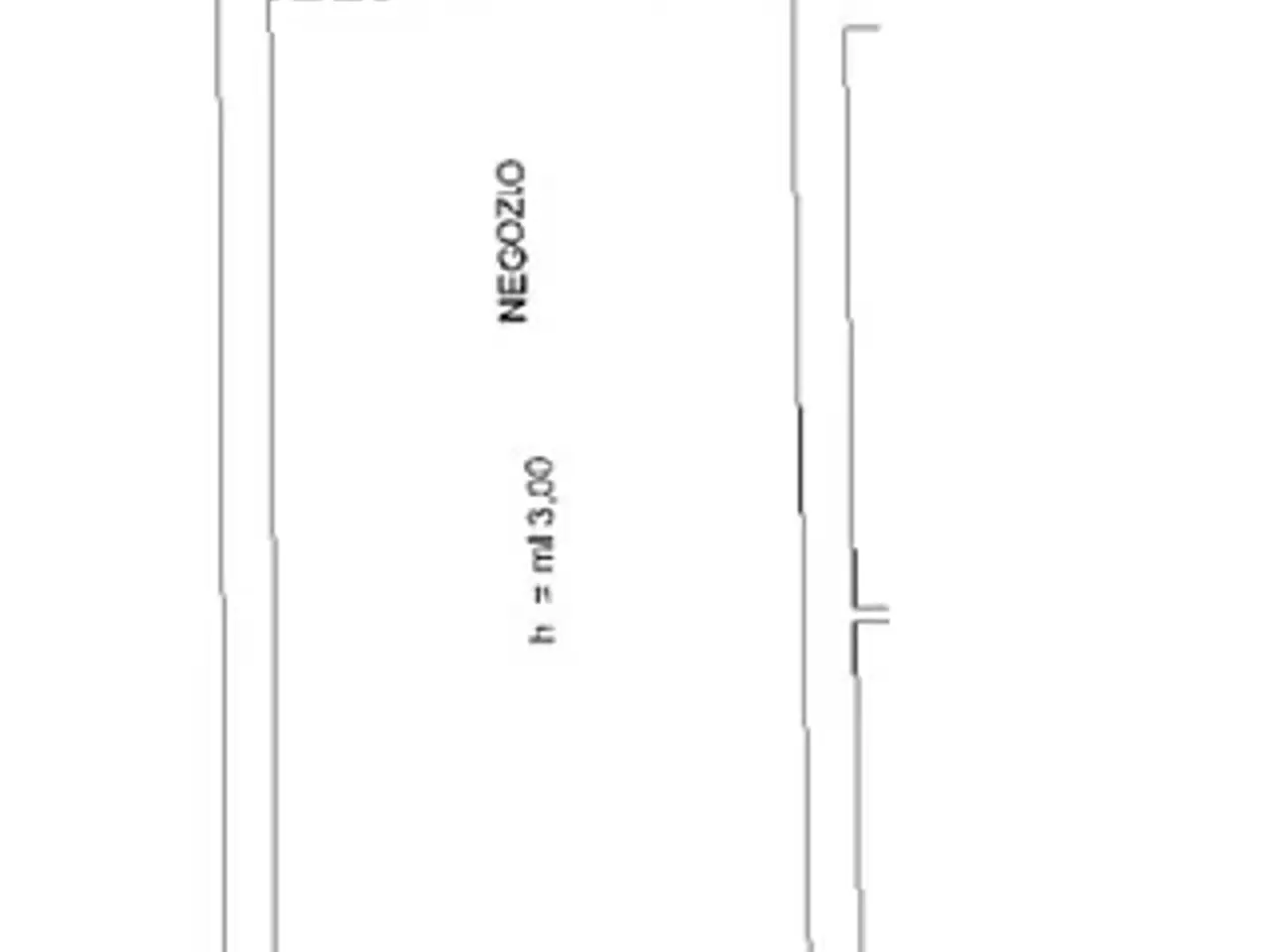 Negozio in Via di Casa Romana 94, San Cesareo, {3} - Planimetria 1