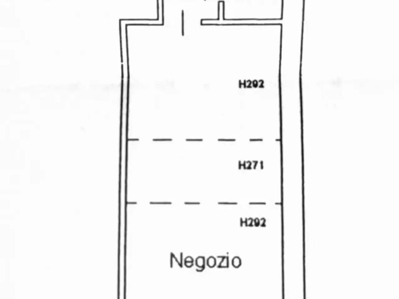 Negozio in Piazza Matteotti, Scandicci, {3} - Planimetria 1