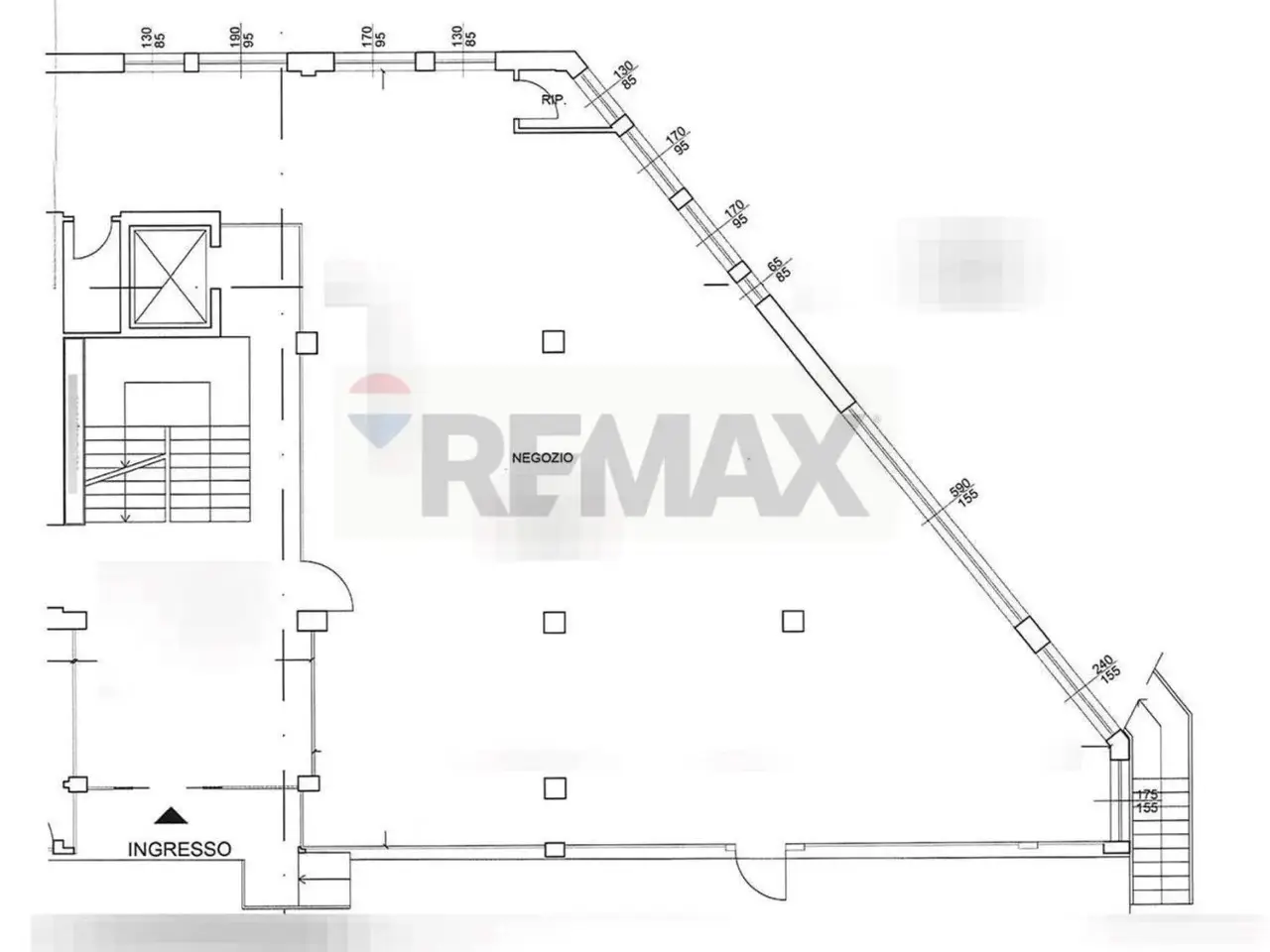 Negozio in Serrabolino 00, San Marino, {3} - Planimetria 1