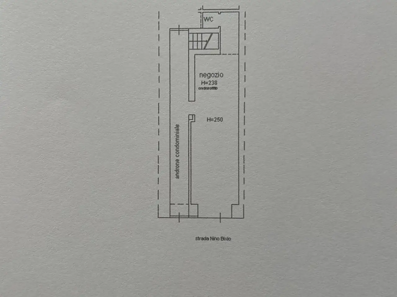 Negozio in Strada Nino Bixio, Parma, {3} - Planimetria 1