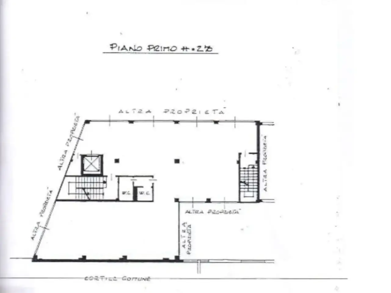 Ufficio in Via Trento 106, Sesto San Giovanni, {3} - Planimetria 1