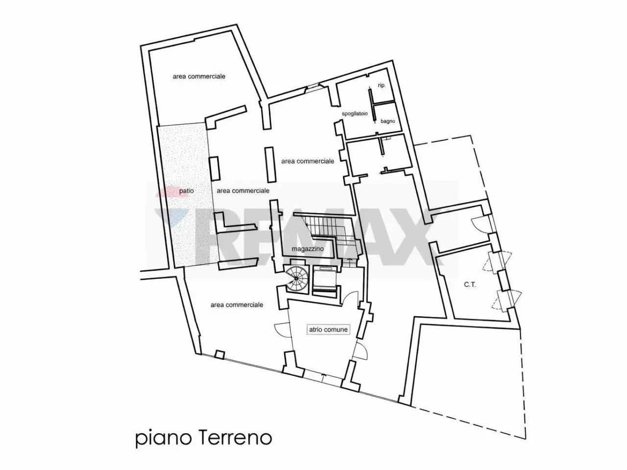 Negozio in Via San Fabiano, Verbania, {3} - Planimetria 1