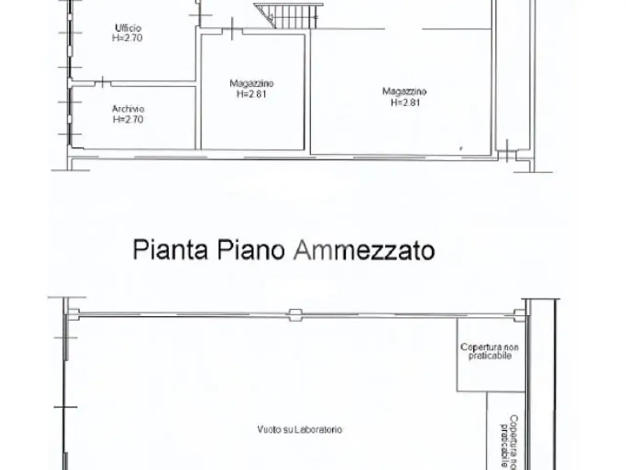 Capannone in Via Fornaci, Alzano Lombardo, {3} - Planimetria 1