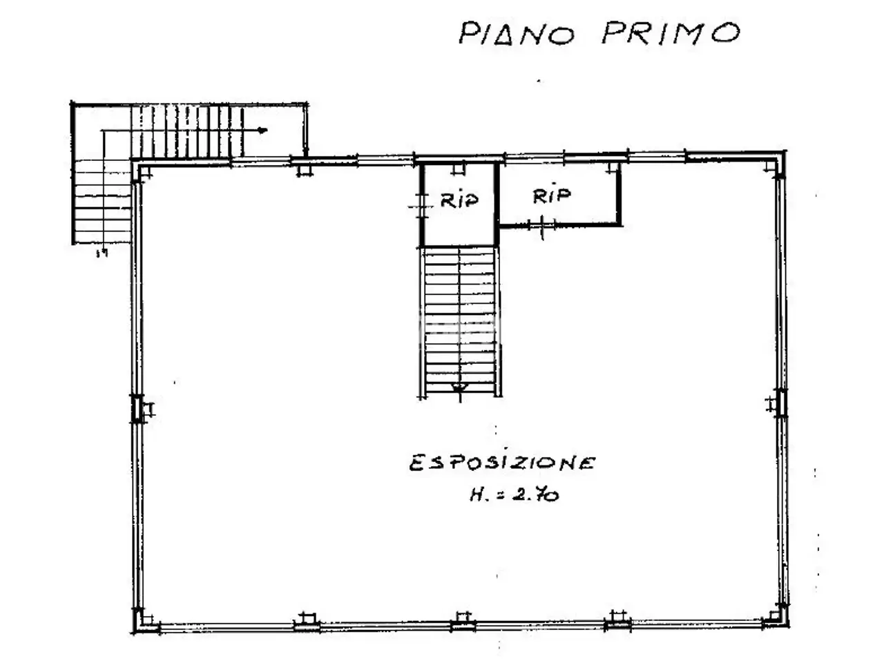 Magazzino in Via del Lavoro, Sirolo, {3} - Planimetria 1