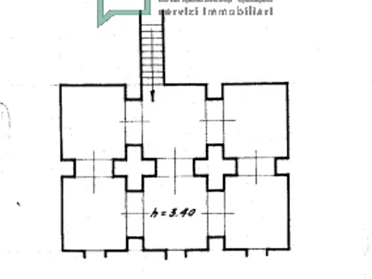 Negozio in Viale Margherita, Napoli, {3} - Planimetria 1