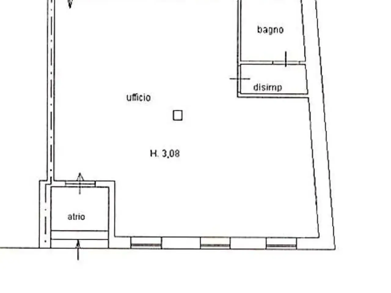 Ufficio in Via Negroni 5, Cantu', {3} - Planimetria 1
