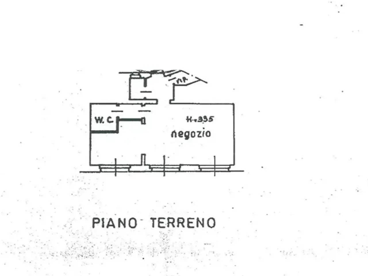 Negozio in Via dei Vanni, Firenze, {3} - Planimetria 1