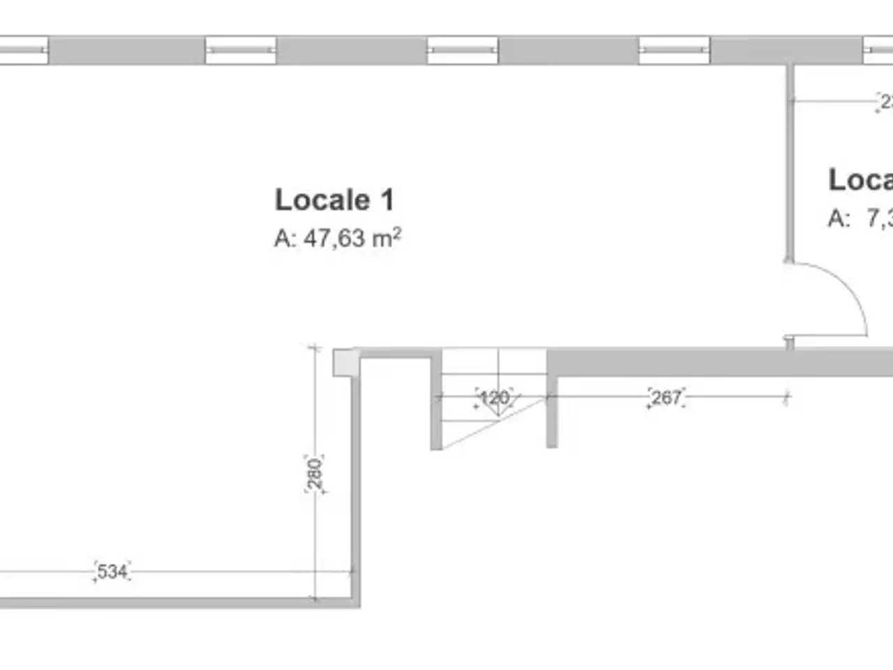 Negozio in Via Terenzio, Latina, {3} - Planimetria 1