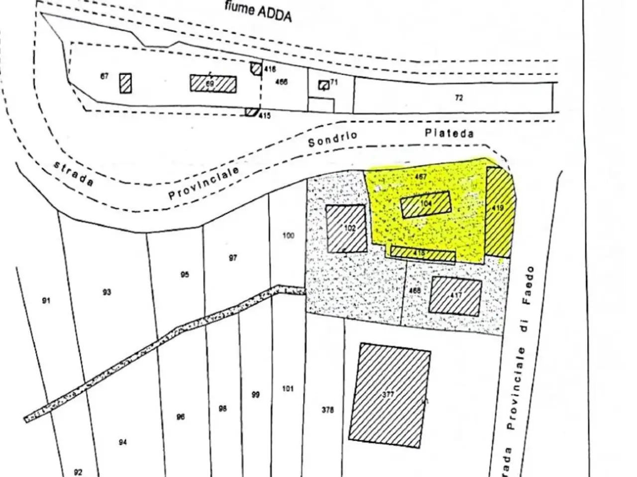 Palazzina commerciale in Via Busteggia 270, Montagna In Valtellina, {3} - Planimetria 1