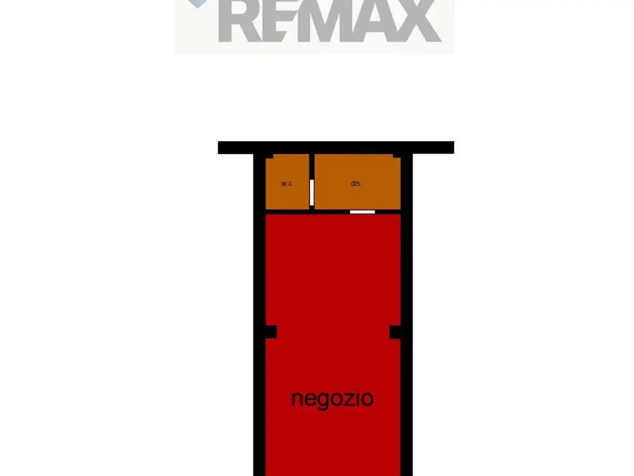 Negozio in Via Roma, Caserta, {3} - Planimetria 1