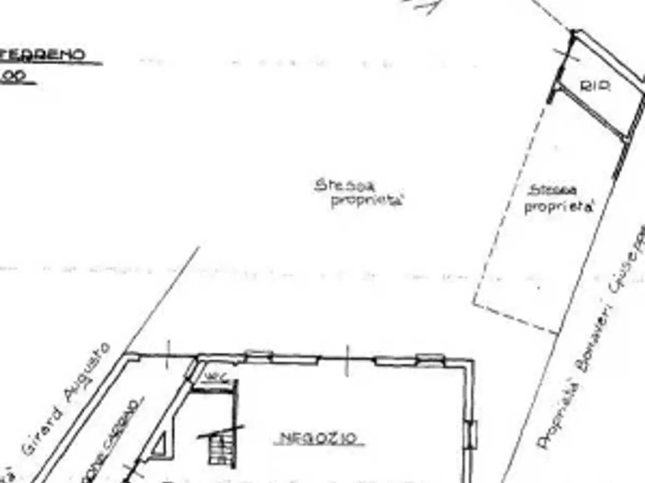 Negozio in Via Don Luigi Balbiano 5, Avigliana, {3} - Planimetria 1