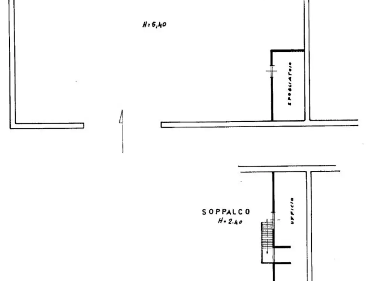 Capannone in Via Portuense 1453, Roma, {3} - Planimetria 1