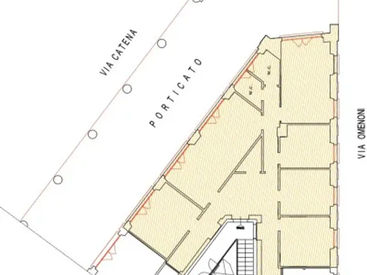 Ufficio in Via Omenoni, Milano, {3} - Planimetria 1