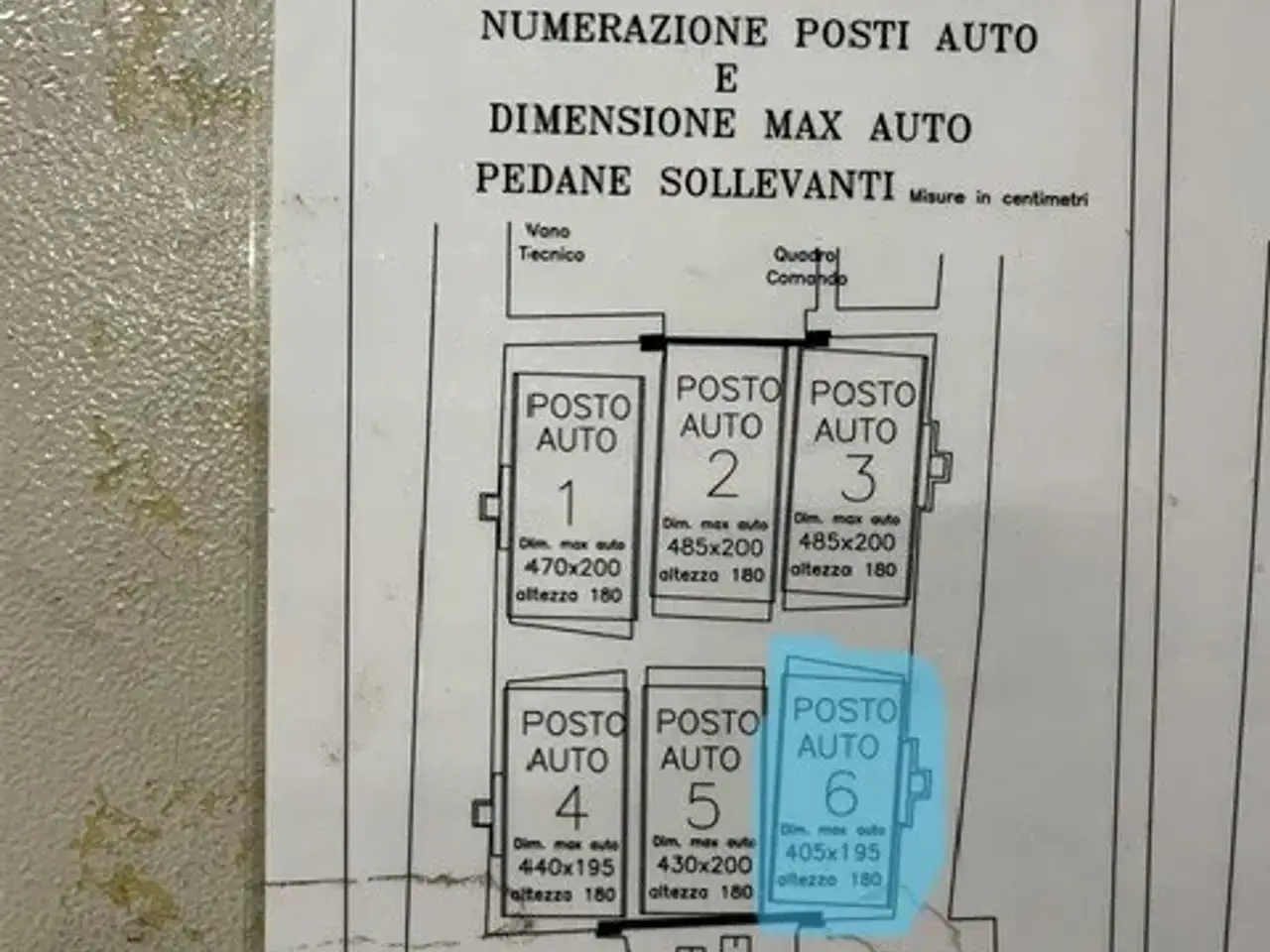 Parcheggio chiuso in Borgo Albizi, Firenze, {3} - Planimetria 1
