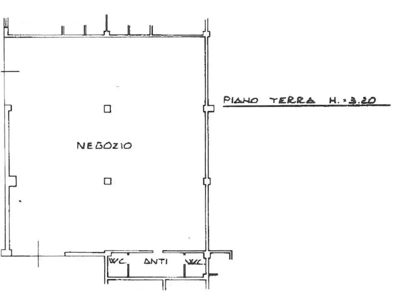 Negozio in , Reggio Emilia, {3} - Planimetria 1