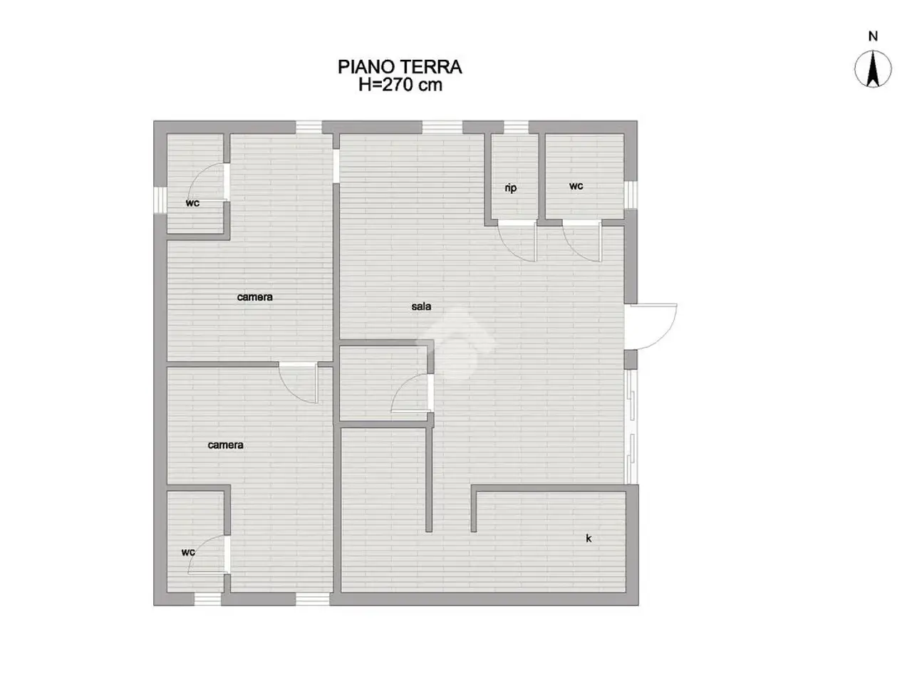 Albergo in Strada del Belvedere Snc 1, Ischitella, {3} - Planimetria 1