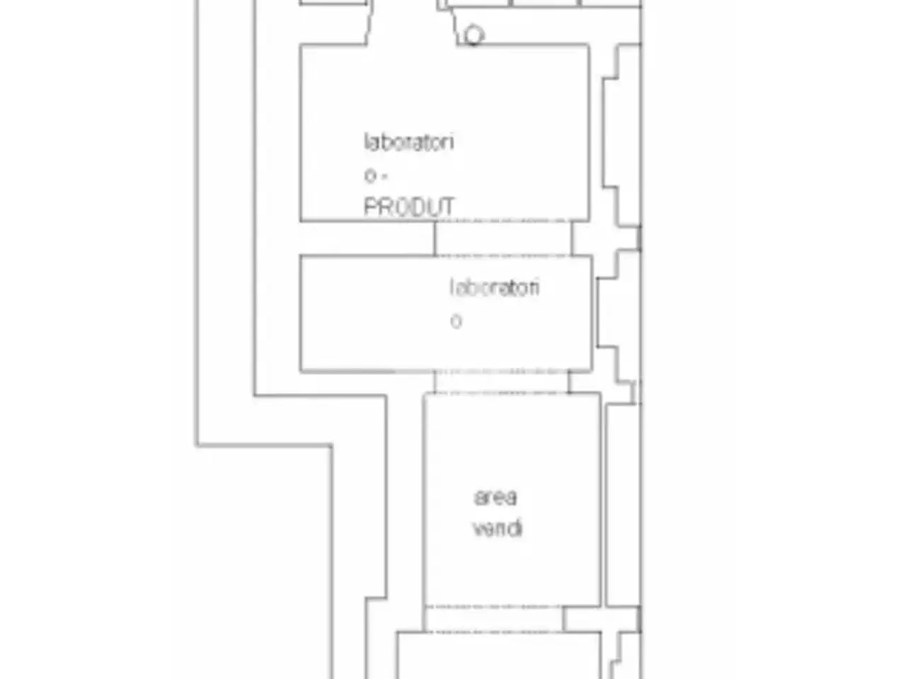 Negozio in Via Merano, Genova, {3} - Planimetria 1