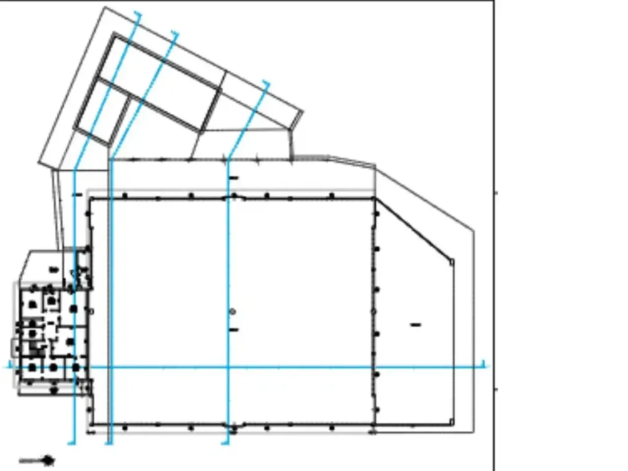 Capannone in Via Villetta 110, Salzano, {3} - Planimetria 1