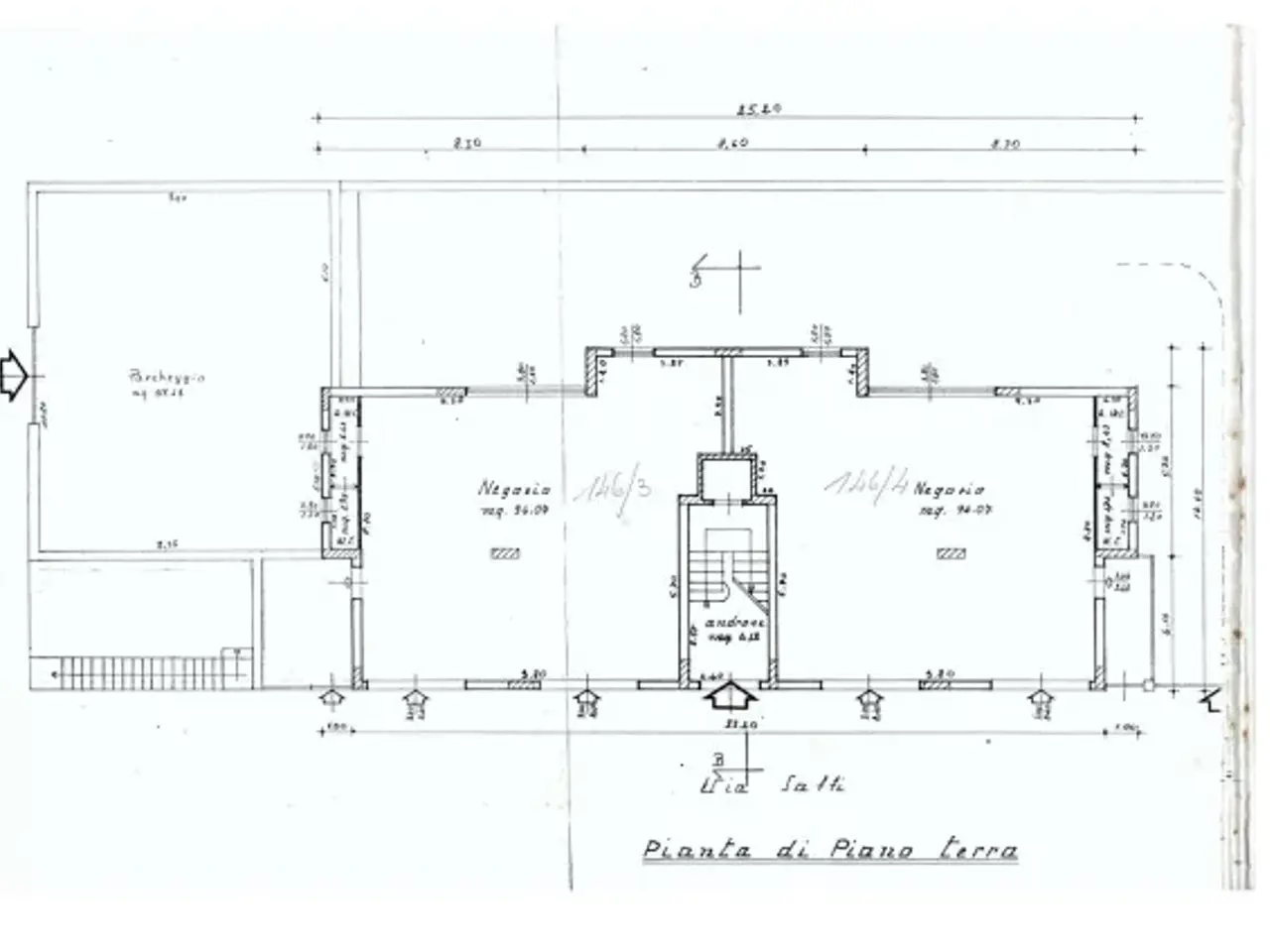 Negozio in Via Aurelio Saffi, Marsala, {3} - Planimetria 1
