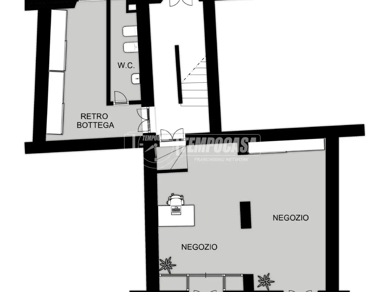 Negozio in , Arese, {3} - Planimetria 1