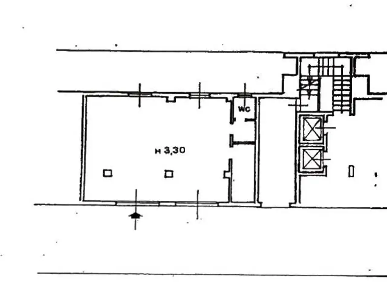 Negozio in Via dei Pini, Pieve Emanuele, {3} - Planimetria 1