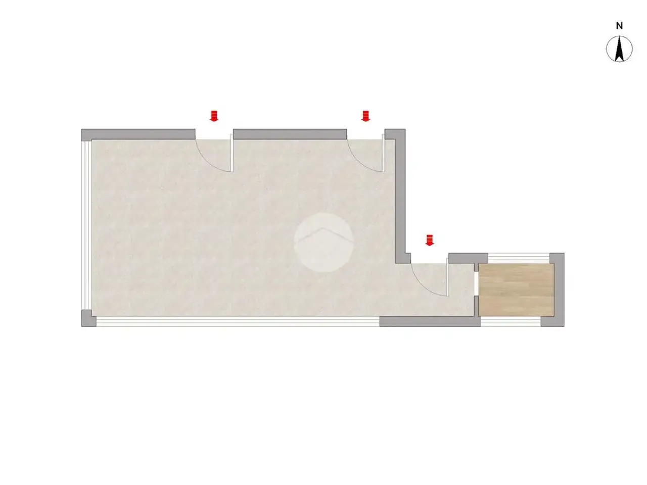 Ufficio in Via Leno 23, Bagnolo Mella, {3} - Planimetria 1