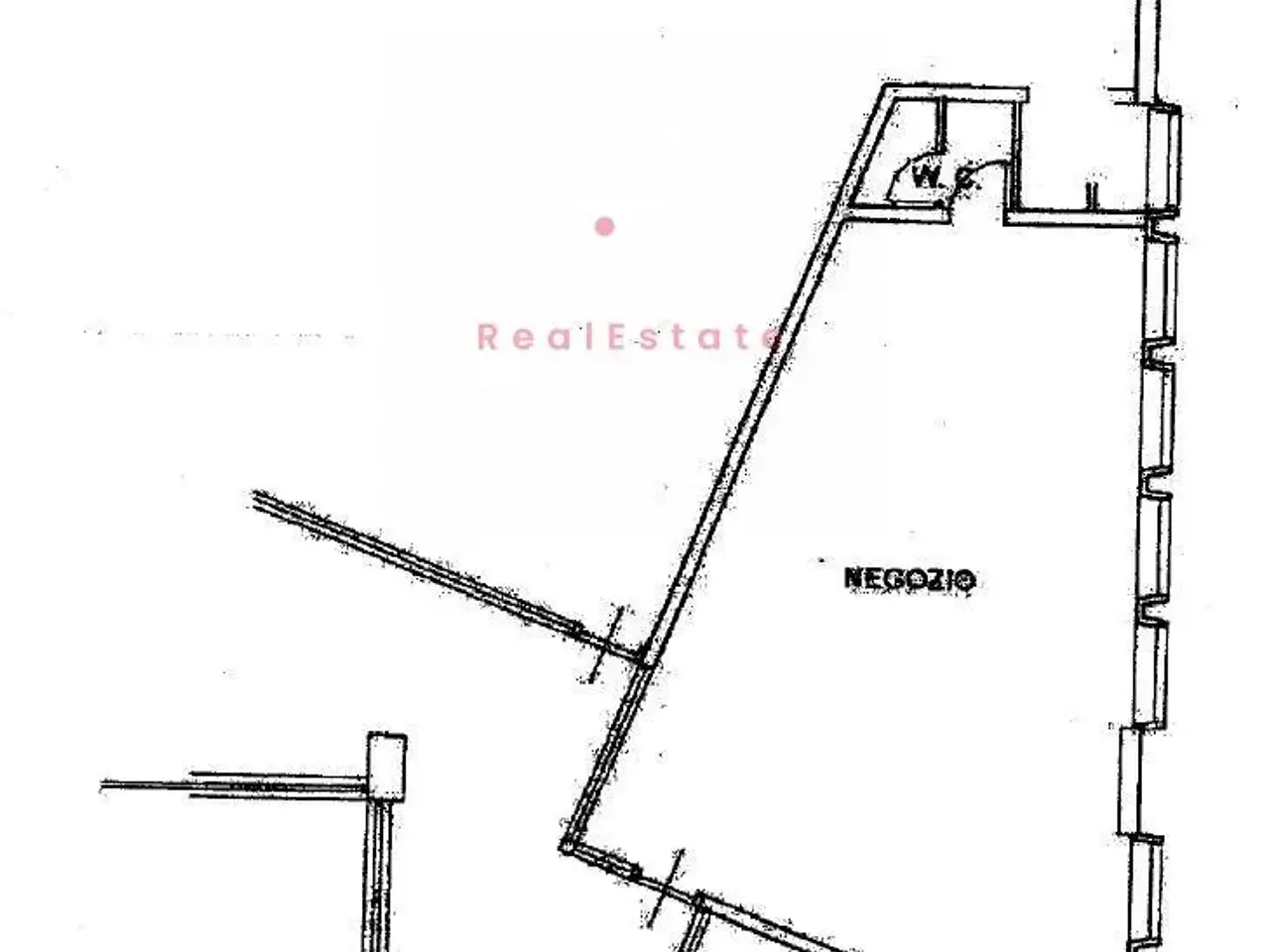 Negozio in Piazzale Filippo Il Macedone, Roma, {3} - Planimetria 1
