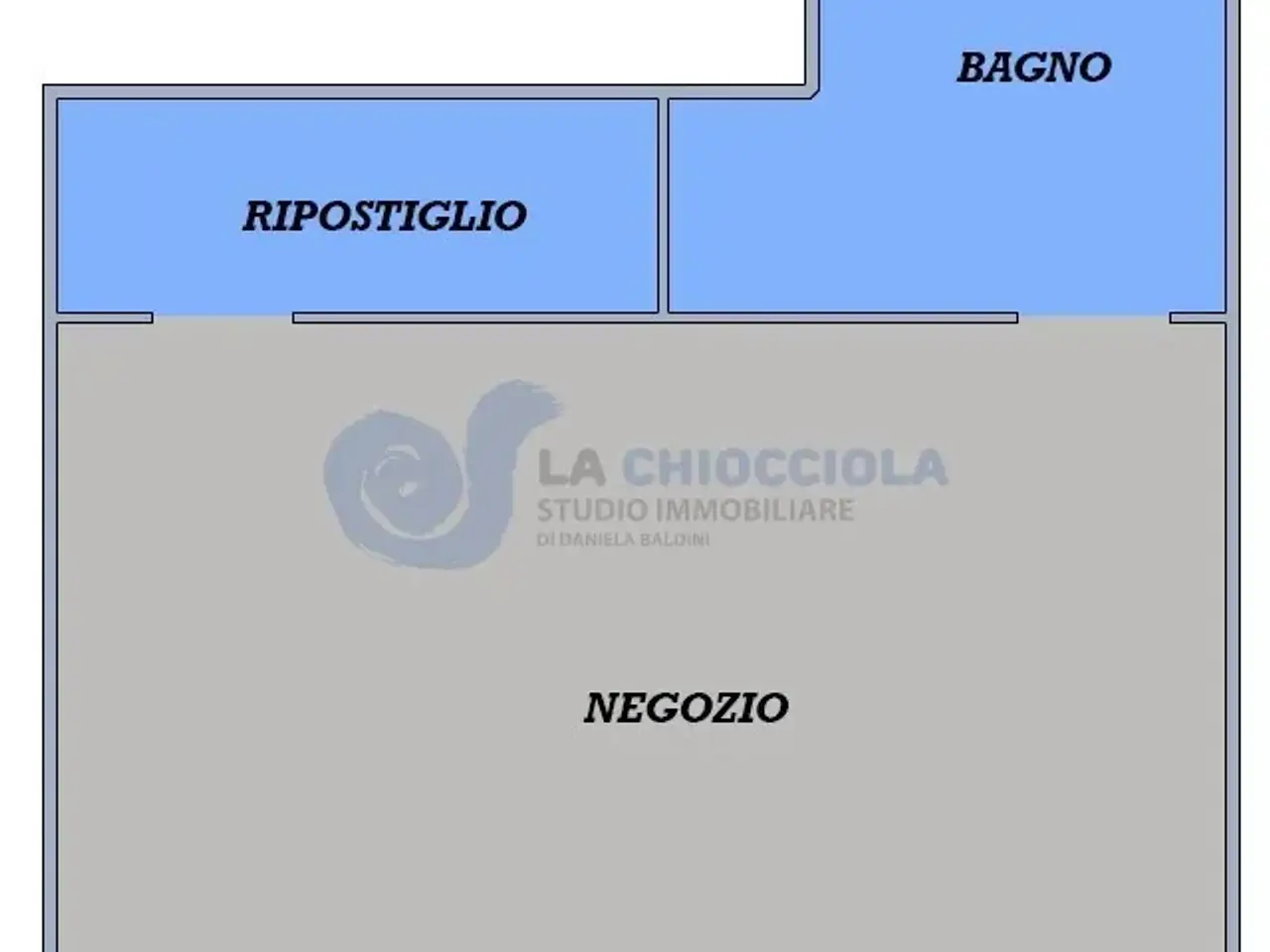 Palazzina commerciale in , Bologna, {3} - Planimetria 1
